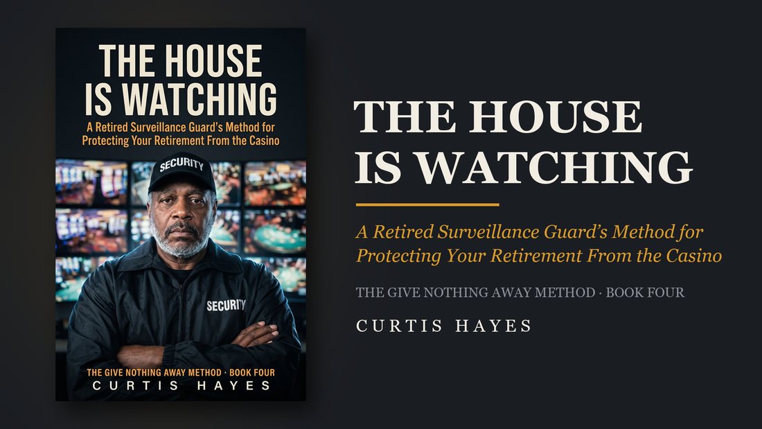 The House Is Watching, a retired surveillance guard's method for protecting your retirement from the casino, by Curtis Hayes.